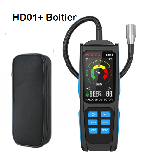 Détecteur de Fuite Réfrigérant Pro – R22/R32/R134a