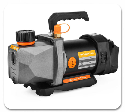 Pompe à vide Gismo 1/2HP 7CFM réfrigération pour Makita 18v batterie