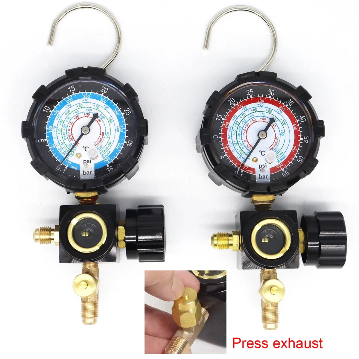 Manomètre pour climatisation et réfrigération