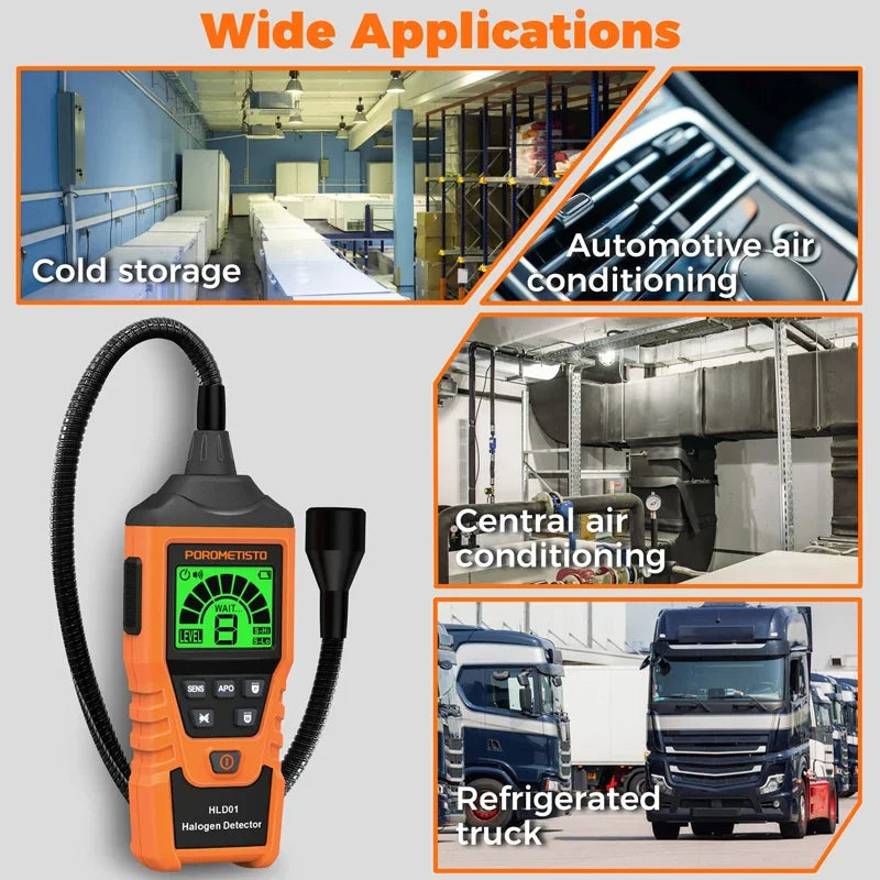 Détecteur de fuite d'halogène R410A climatisation