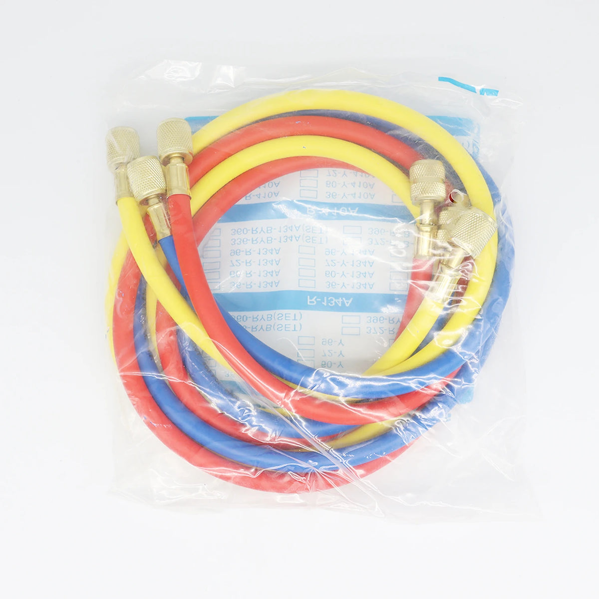 Jeu de flexibles de manomètre pour réfrigérant R410a, filetage 1/4 "SAE-5/16 SAE