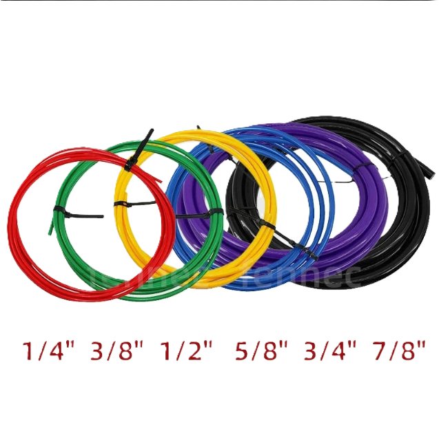 Tuyau de cintrage intérieure en plastique pour cuivre en 1/4 "-3/8"-1/2 "-5/8 "-3/4"- 7/8".