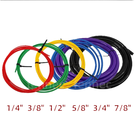 Tuyau de cintrage intérieure en plastique pour cuivre en 1/4 "-3/8"-1/2 "-5/8 "-3/4"- 7/8".